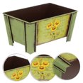 thumbnail image 4 of Iron Plant Pot 1pc Vintage Square Flower Pot Iron Flower Tray Elegant Balcony Planter, 4 of 6
