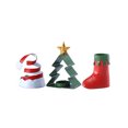 thumbnail image 1 of Candelabros con forma de sombrero y bota para árbol, decoración de hierro para el hogar en vacaciones, trío navideño con ambiente festivo, 1 of 8