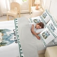 thumbnail image 5 of Catabedysis Watercolor Camping 7-Piece Twin Bedding,Camper Mountain Print Bedding Comforter Set For Boys,Multicolor,Light Gray Reversible, 5 of 7