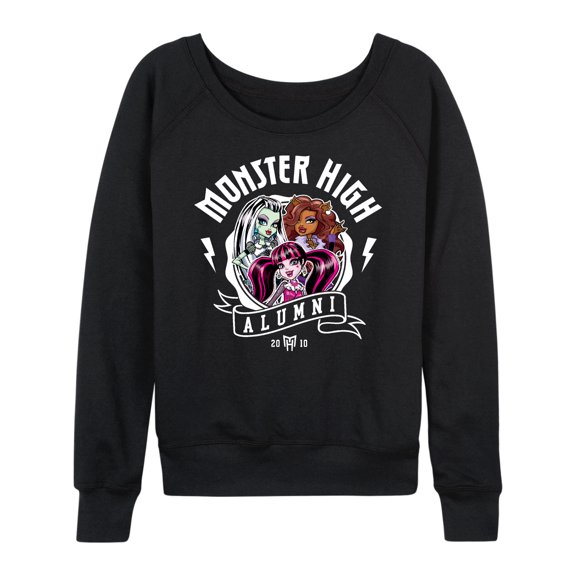 Monster High - Alumni Art - Women's Lightweight French Terry Long Sleeve Shirt