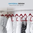 thumbnail image 5 of Premium Velvet Hangers Set Of 50 - Non-slip Velvet Hangers - 360 Swivel Hook, 5 of 5
