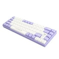 thumbnail image 1 of Mechanical Gaming Keyboard, 68 Keys Wired Keyboard Hot Swappable Keyboard with Red Switch, LED Backlit Compact Mechanical Keyboard for Gaming for Type C Devices, 1 of 7