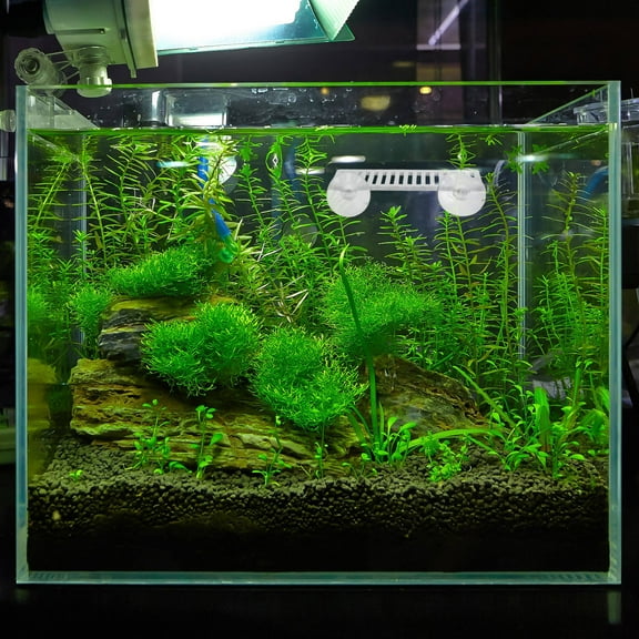 DRAFIDEEP Aquarium Floating Betta Leaf Decoration White with Safe Materials and Easy Setup for Fish