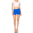 thumbnail image 4 of MOA Collection Women's Workout Low Rise Solid Stretch Running Yoga Athletic Active Biker Shorts Pants, 4 of 4