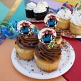 thumbnail image 4 of Mortal Kombat Klassic Raiden Character Cupcake Picks Toppers Decoration Set of 6, 4 of 7