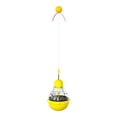 thumbnail image 1 of Juguete interactivo para gatos, dispensador de golosinas para gatos, vaso de juguete, bola para golosinas, juguetes para comida para gatos Amarillo, 1 of 8