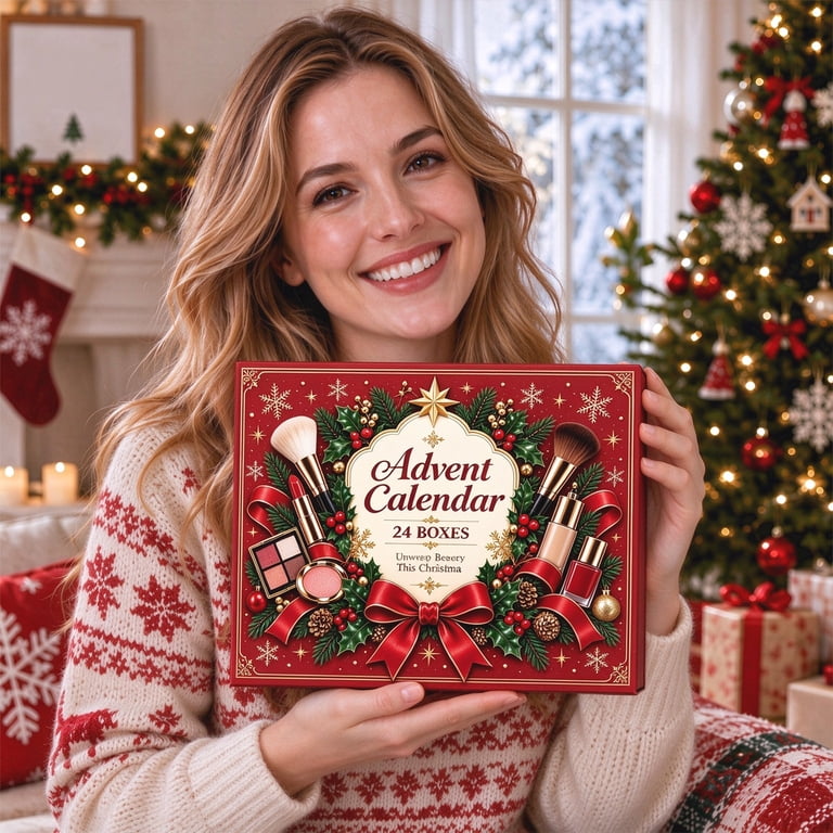 Makeup Beauty Advent Calendar 2026 Christmas Countdown Blind Box ...