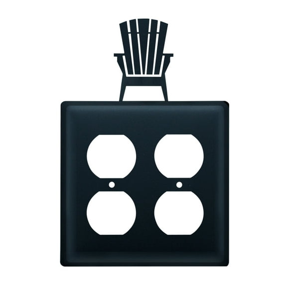 Adirondack - Double Outlet Cover