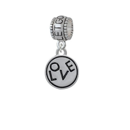 Love in Circle - Let Go Let God Charm Bead