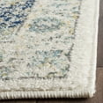 thumbnail image 5 of SAFAVIEH Evoke Teale Traditional Bordered Runner Rug, Ivory/Blue, 2'2" x 19', 5 of 7