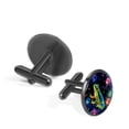thumbnail image 2 of Frog Stylish Silver Stainless Steel Shirt Cufflinks for Formal Attire - Classy Men's Accessories for Work or Special Occasions, 2 of 6