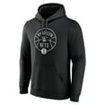 thumbnail image 2 of Men's Black Brooklyn Nets Tip-Off Pullover Hoodie, 2 of 3
