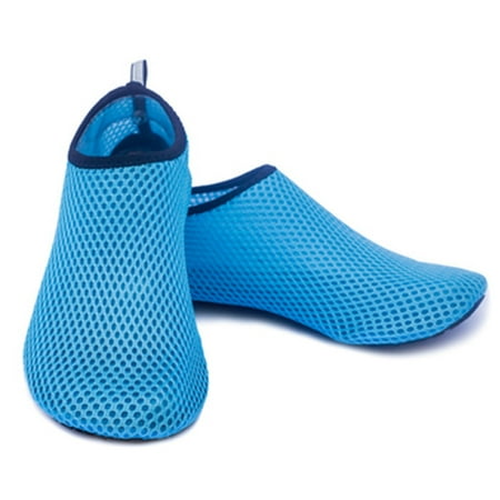 

CXDa Summer Unisex Mesh Quick Drying Anti Slip Swim Beach Barefoot Shoes Diving Socks