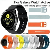 AMERTEER Bands for Samsung Galaxy Watch 3 41mm Band/Galaxy Active 2 Band 40mm 44mm / Active 40mm Watch Bands/Galaxy Watch 42mm Bands Women Silicone Skin Friendly Wristbands