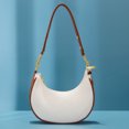 thumbnail image 2 of Bolso de hombro de alta gama con un solo hombro debajo del brazo, bolsos de cuero suave para mujeres, bolso bandolera informal de alta calidad, versátil y de lujo, 2 of 5