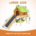 thumbnail image 4 of Hamaca para Cobayo BESNEW 3 en 1 Ampliada con Casa y Plataforma, 4 of 8