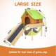 thumbnail image 4 of Hamaca para Cobayo BESNEW 3 en 1 Ampliada con Casa y Plataforma, 4 of 8