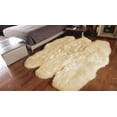thumbnail image 2 of NEW ZEALAND SHEEPSKIN SEXTO RUG 5' X 6', 2 of 3