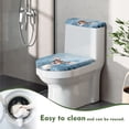 thumbnail image 4 of HELLHERO Little Deer Fashion Lid Cover Set for Toilet Stretch Soft for Hotel Home, 4 of 8