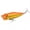 Gold Silver, variant on Topwater Popper Fishing Lure, Splashing Hard Bait with Cupped Mouth, 3D Eyes and 2 Treble Hooks, Gold Silver, 0.44 oz, 3.54 Inch