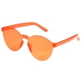 thumbnail image 1 of Lunettes à Moins de 5 $ Multicolores Unisexes Mode Couleurs Bonbon Rondes Lunettes de Soleil Extérieures Légères, 1 of 1