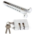 thumbnail image 1 of Universal Car Clutch Lock Auto Steering Wheel Brake Pedal Lock Throttle Security Steel Stainless Anti-Theft Tool Pedal Lock, 1 of 5