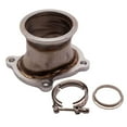 thumbnail image 2 of CT26 Adaptor Manifold Flange Adapter CAST Iron with 2.5" Clamps, 2 of 8