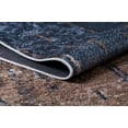 thumbnail image 3 of Isim Navy Modern Polyester Area Rugs for Living Room Washable Rugs Boho Moroccan Area Rug Soft Geometric Bohemian Distressed Indoor Rug for Bedroom Dining Room Office Foldable Nonslip Rug, 3 of 9