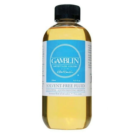UPC: 0729911026083 | Gamblin Oil Medium – Solvent Free Fluid Medium 8.5 oz