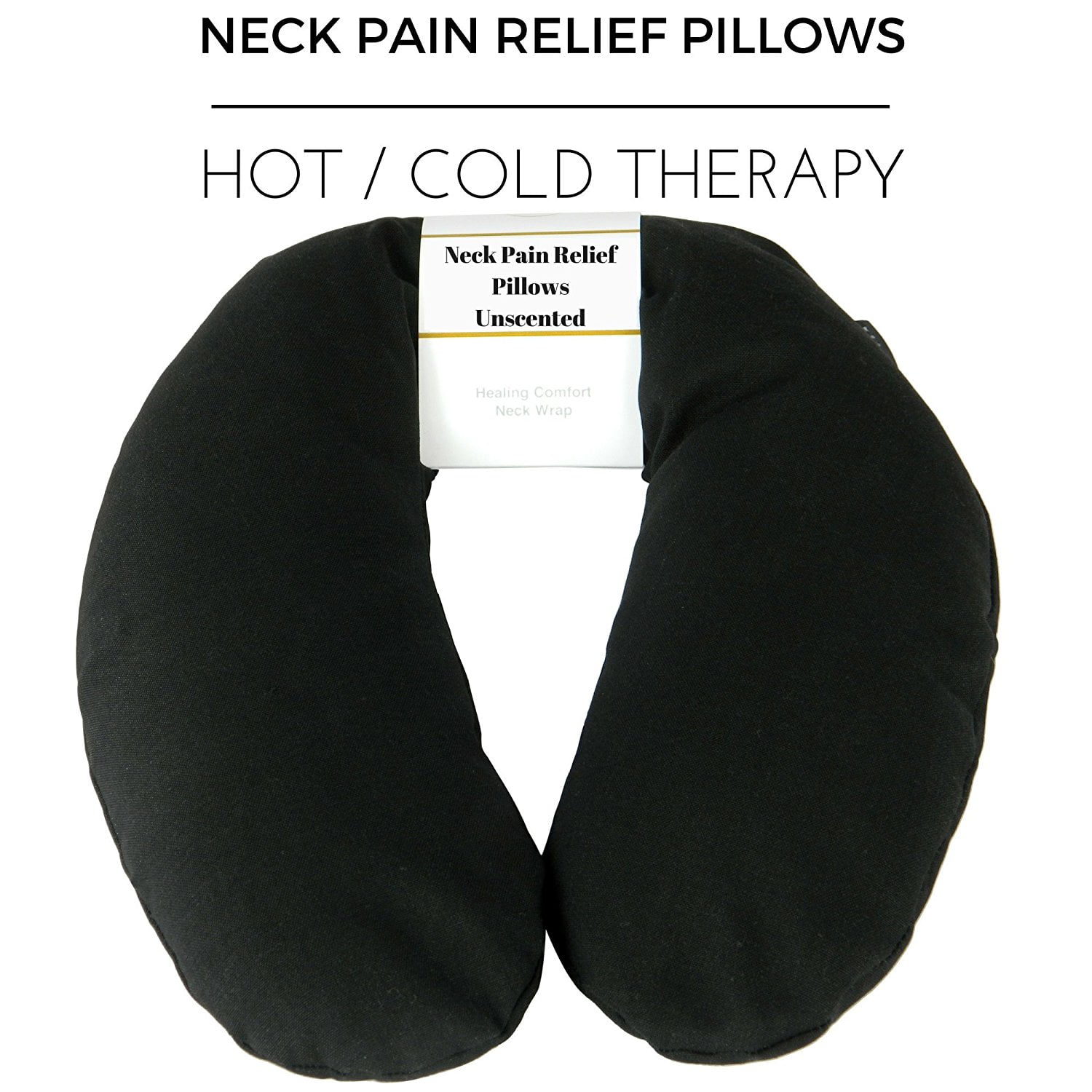 Neck Pain Relief Pillow Hot / Cold Therapeutic Pillows For Shoulder