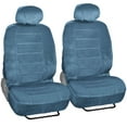 thumbnail image 2 of BDK Regal Dotted Cloth Car Seat Covers, 9pc, Front and Rear Full Set, Low Back, 2 of 7