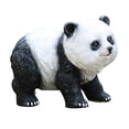 thumbnail image 3 of Estatua de panda perfecl decoración de jardín paisaje realista 42x21x32cm, 3 of 7