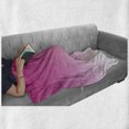 thumbnail image 6 of Ombre Soft Flannel Fleece Throw Blanket, Hot Pink Candy and Cream Girly Elements Inspired Ombre Digital Design Art Print Modern, Cozy Plush for Indoor and Outdoor Use, 70" x 90", Pink, by Ambesonne, 6 of 6