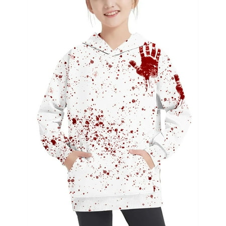 

Geire Fall New Children Uisex Sweatshirts Fashion Printed Round Neck Casual Sweatshirt Kids Long Sleeve Pullover Tops for Boys and Girls