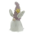 thumbnail image 4 of Northlight 12" Purple and White Easter and Spring Gnome Head with Bunny Ears, 4 of 5