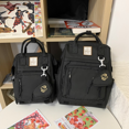 thumbnail image 2 of Mochila para estudiantes, estilo femenino, mochila de clase sencilla, mochila ligera para escuela secundaria y preparatoria, mochila de gran capacidad, bolso para computadora, de moda, 2 of 5