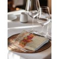 thumbnail image 6 of Pumpkin Fall Cloth Napkins Set of 6 Reusable Dinner Napkins, Thanksgiving Maple Farmhouse Corn Vintage Cocktail Napkin Washable Table Napkins for Wedding/Holiday Party/Baby Shower 20"x20", 6 of 7