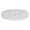thumbnail image 5 of A&E Bath and Shower Valleyview 59" Plastic Bathtub with Adjustable Legs in White, 5 of 5