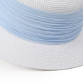 thumbnail image 5 of PBFRDSJ Women's Wide Brim Braided Sun Hat UPF 50+ Sun Protection Flat Top Hat Floppy Summer Beach Cap, 5 of 5