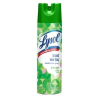 Lysol Disinfectant Spray, Brand New Day, Green Apple & Aloe, 19oz