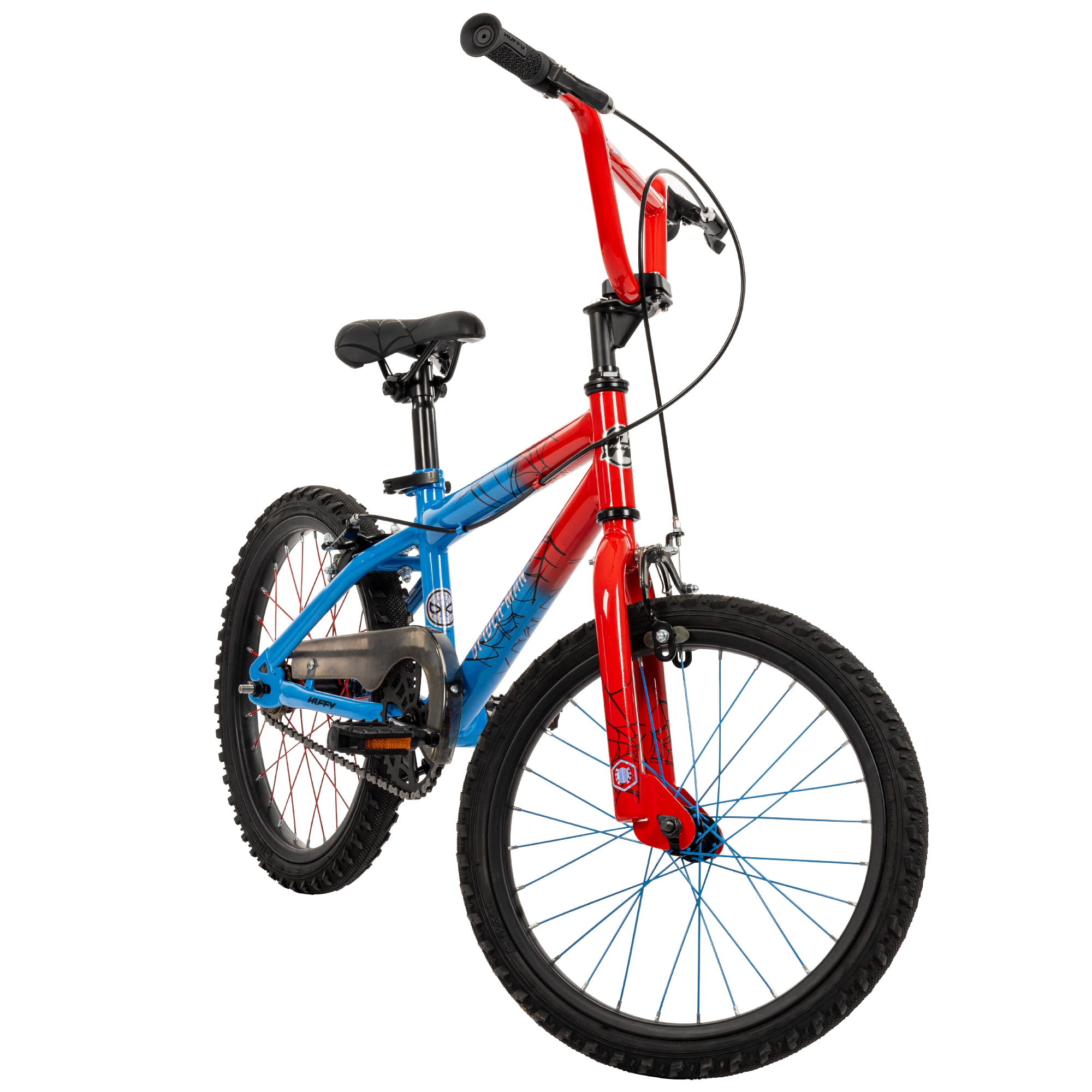 Huffy 18-inch Marvel Spiderman Bike for Boys, Red and Blue