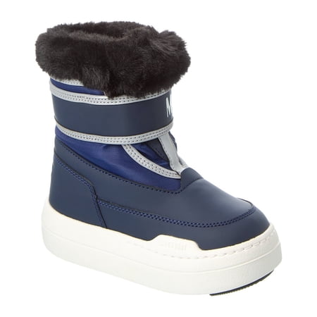 Moon Boot® Jr Park Strap Boot, 28, Blue