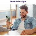 thumbnail image 5 of for iPhone 13 Case, Silicone Shockproof Slim Thin Phone Case for iPhone 13 6.1 inch Calke Green, 5 of 13