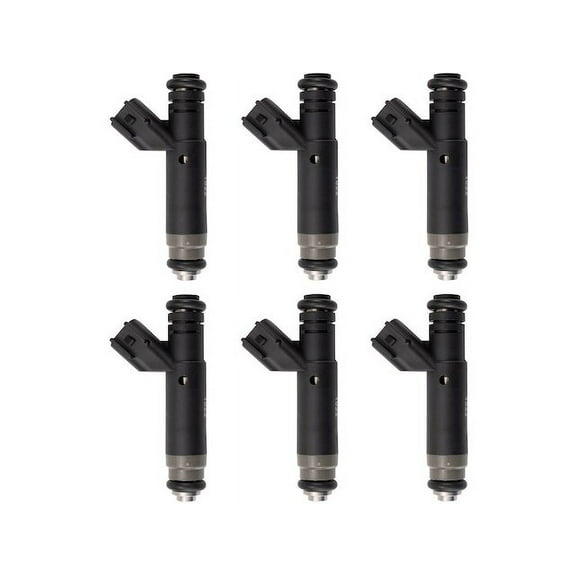 Fuel Injector Set 6 Piece - Compatible with 2005 - 2008 Ford F-150 4.2L V6 2006 2007