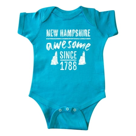 

Inktastic New Hampshire Awesome Since 1788 Gift Baby Boy or Baby Girl Bodysuit