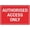 Warning Sign 3, variant on Car Park Overflow Only Buses Sign 8"x12", Aluminum Tin Warning Signs for Home Outdoor Garden, High Visibility Traffic Sign
