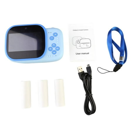 

Julam Camera For Kids|Children Instant Print Camera With 32G Memory Card 3 Inch HD Screen|Rechargeable Kids Digital Camera Toy As Birthday Present For 3 4 5 6 7 Years Old Boys And Girls