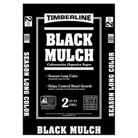 Oldcastle Timberline Mulch, 2 Cu. Ft., Black