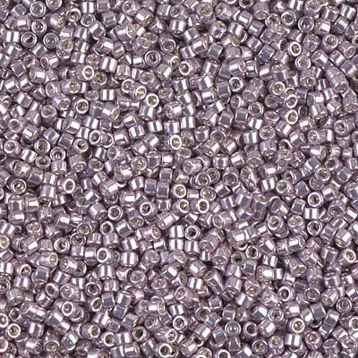 Miyuki Delica Seed Beads DB0429/DB429 11/0 Galvanized Pale Lavender 7.2 Grams