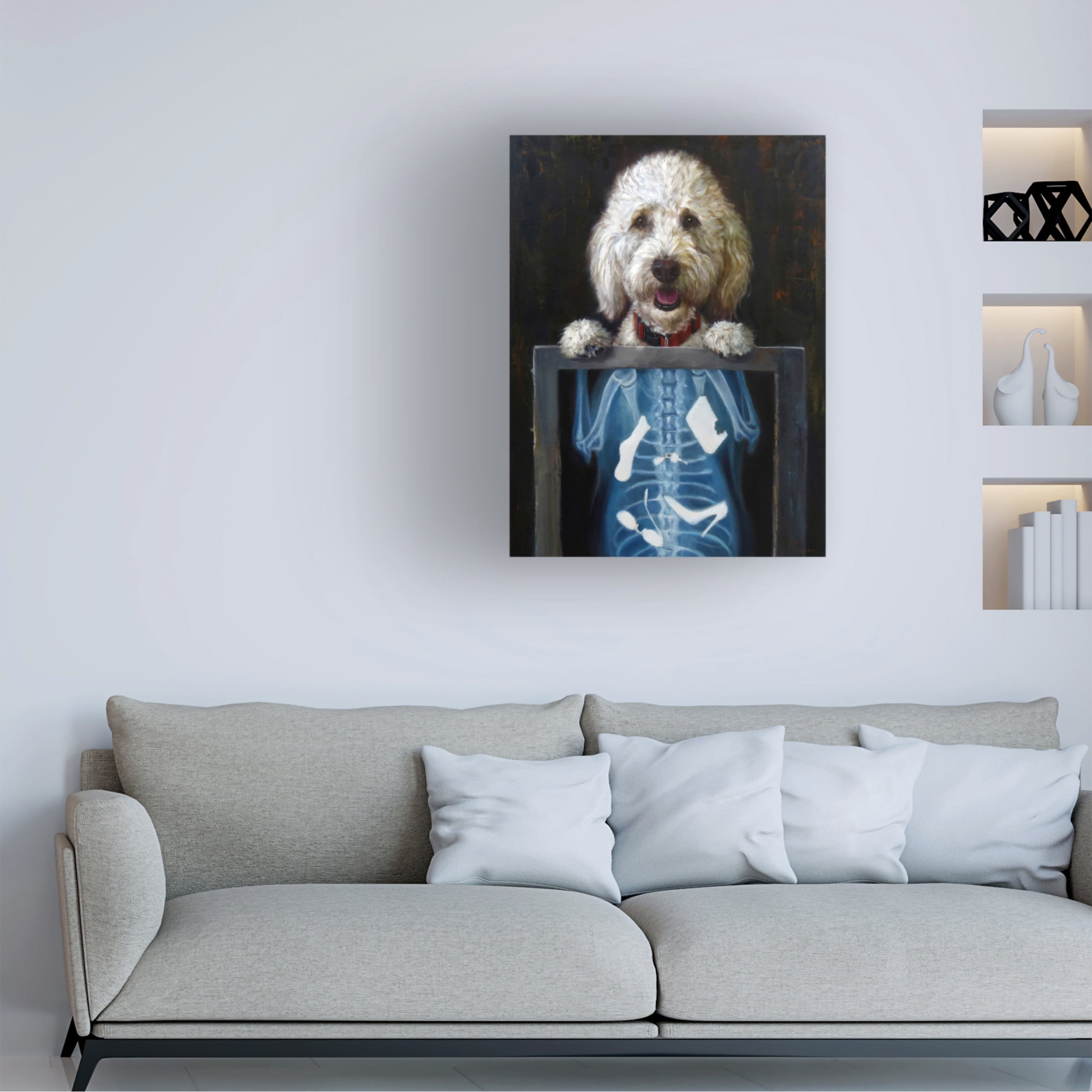 Canvas Wall Art - Lucia Heffernan 'Inside Story' Wall Art for Living Room, Bedroom, or Office Décor by Trademark Fine Art - 14 x 19 Inches